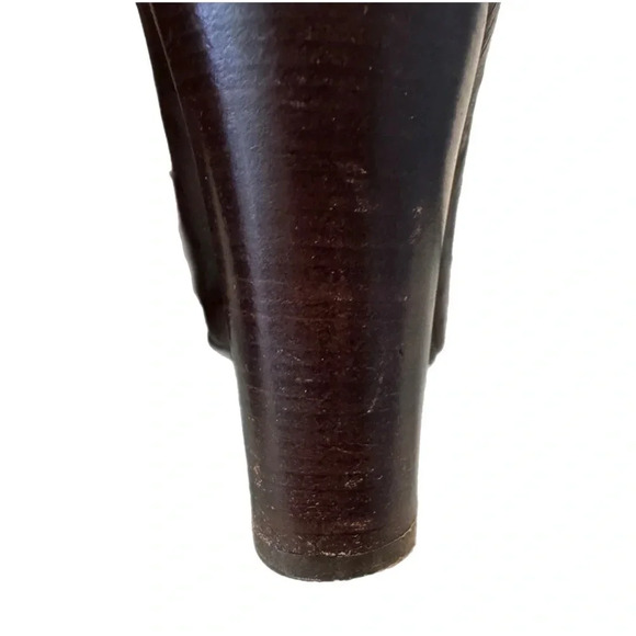 Chie Mihara Ostrich Leather Heels Made In Spain 38 1/2 8.5 Ankle Strap Dust Bag - Picture 11 of 16